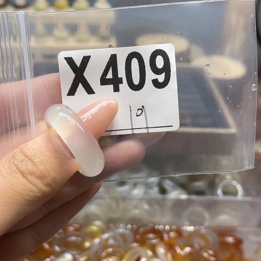 玛瑙/玉髓未镶嵌戒指409