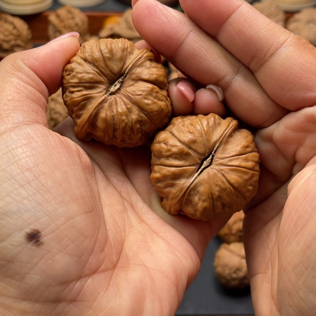 薯***&文玩核桃把件南瓜墩42