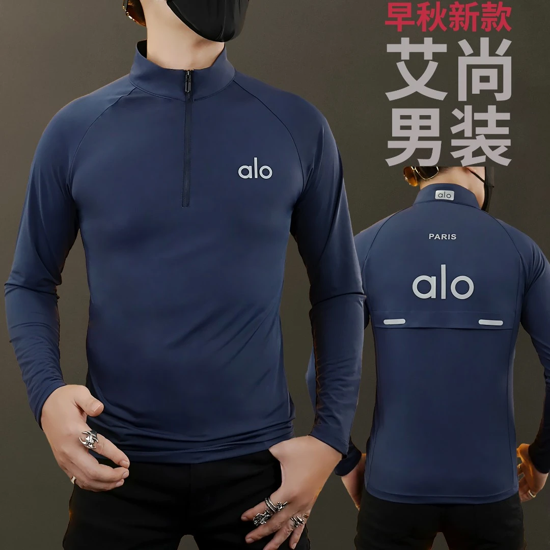 秋季男士新款网红轻奢潮流个性品质百搭潮牌设计时尚字母运动长袖