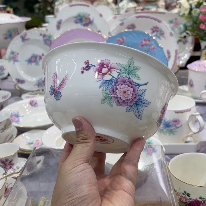 36%以上骨粉骨瓷7寸面碗一个