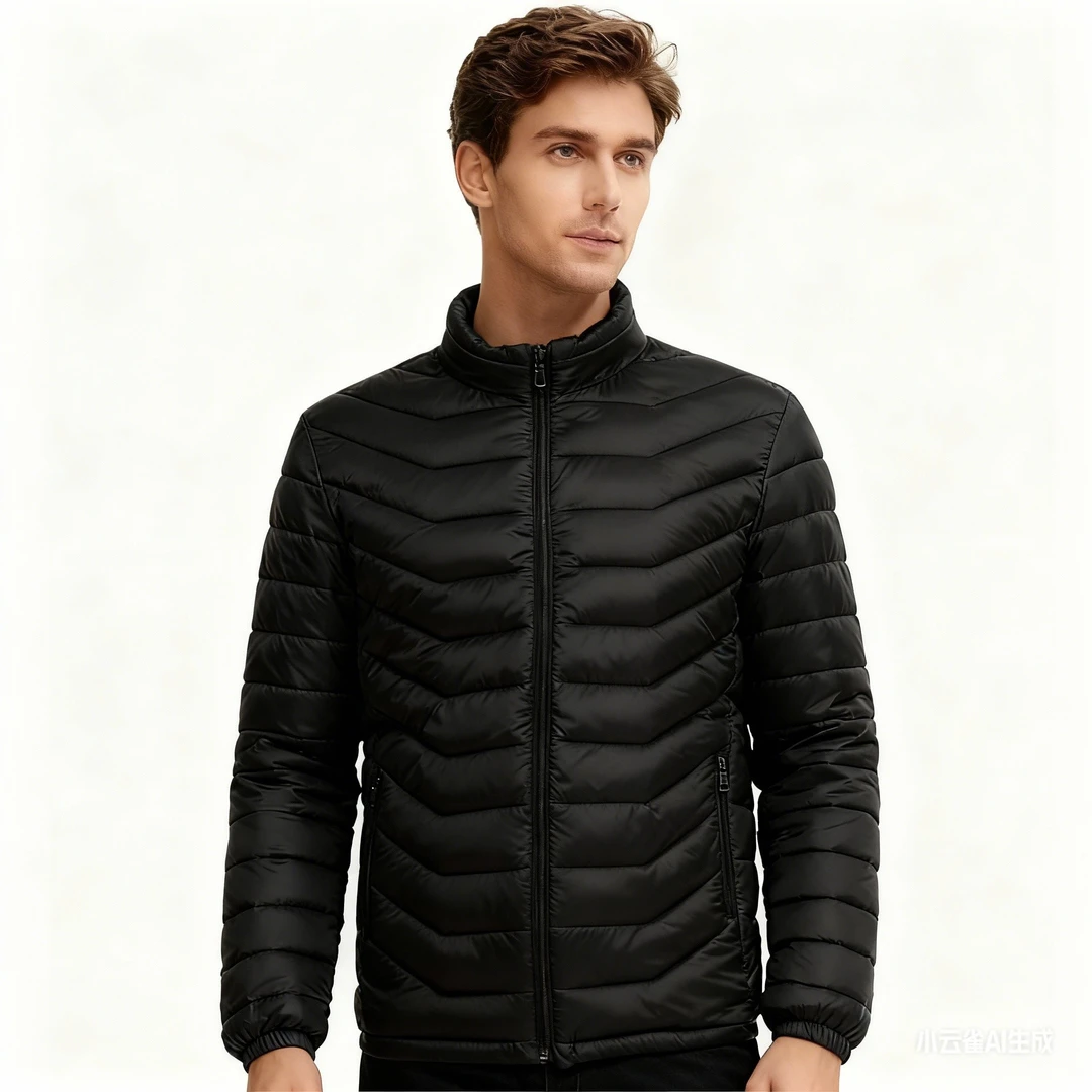 男士棉衣短款运动时尚加厚冬季保暖中老青年大码反季外套秋冬加肥