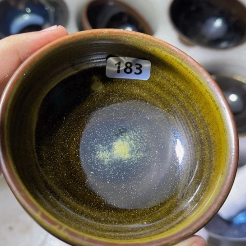 茶盏原矿原釉柴烧建盏
