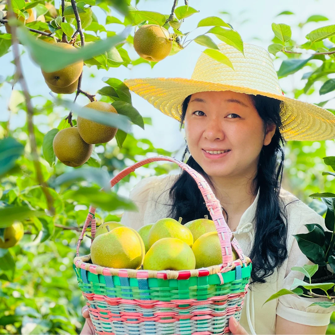 【顺丰包邮】广西桂北翠冠梨翠甜多汁果园直发