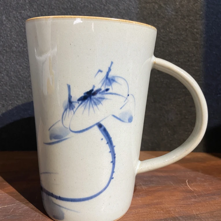 老陶泥大容量把手可乐杯