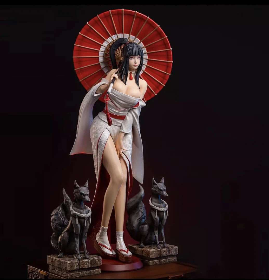 现货 火影忍者 和服雏田 手办模玩 女雕GK和服精品桌搭摆件雕像