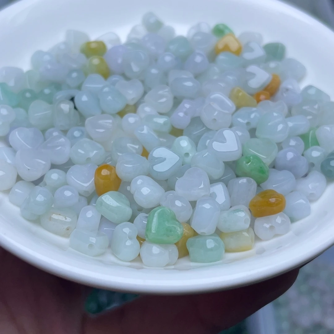 翡翠散珠卡7爱心50个