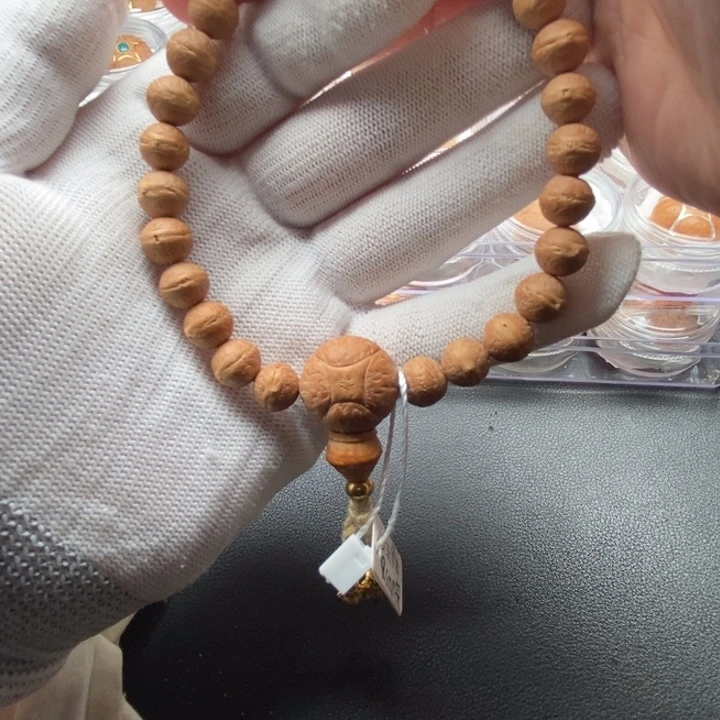 凤眼菩提手串实心红皮9.5mm27颗