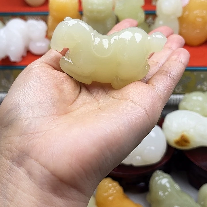 红***意石材马手吧摆件家居