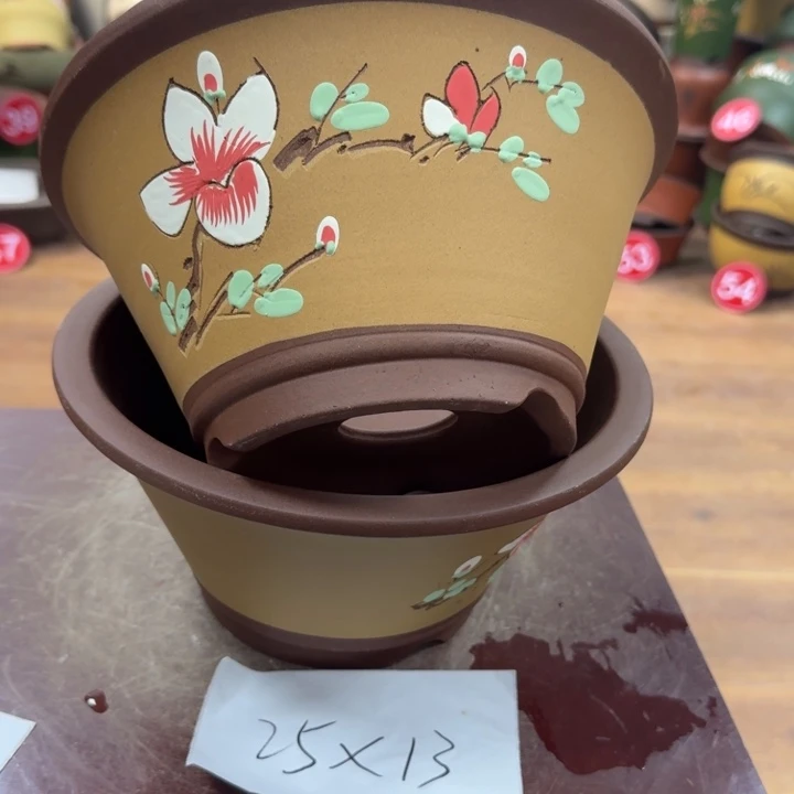 紫砂花盆破损包赔