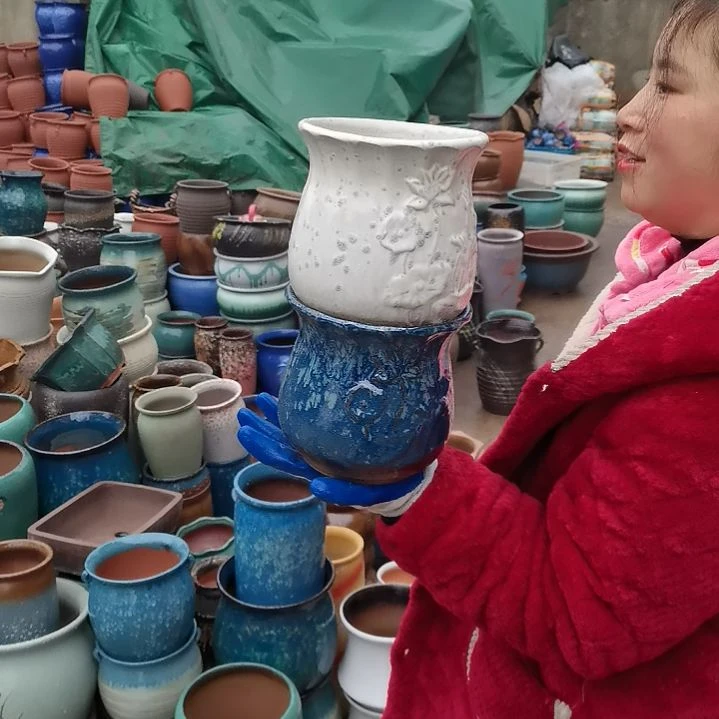 红陶口15高16瑕疵