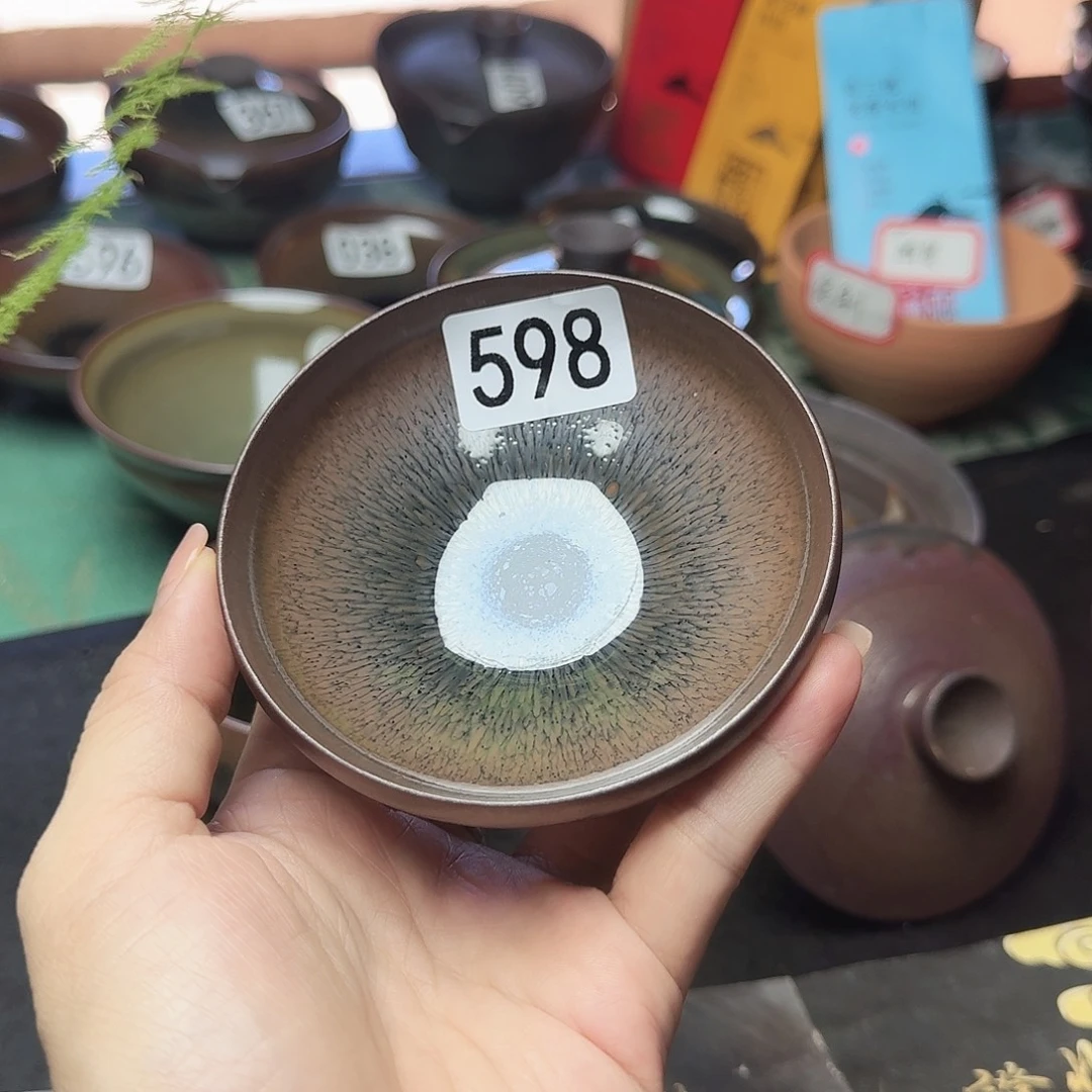 茶盏598 罗莉柴烧手工主人杯