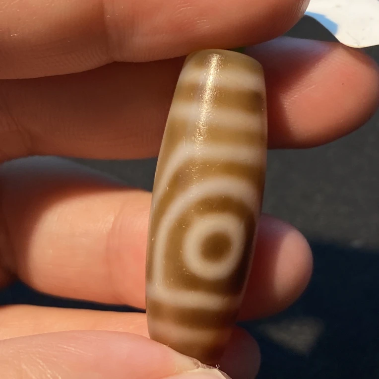 小卢手工二眼天珠带绳