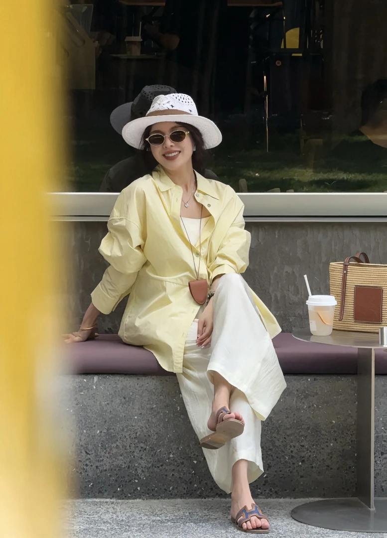 【自由主义】Moneymoney 四色进口醋酸随性九分直筒裤