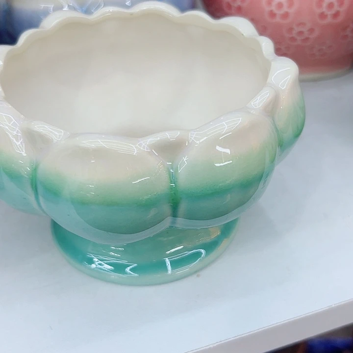 有孔，满10元发货多肉陶瓷花盆