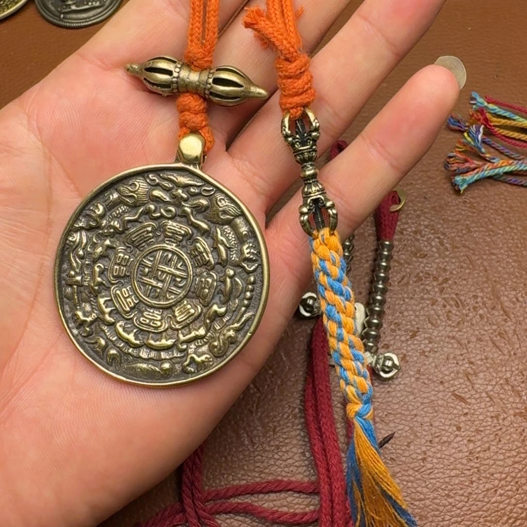 冷**知藏式风格九宫八卦牌