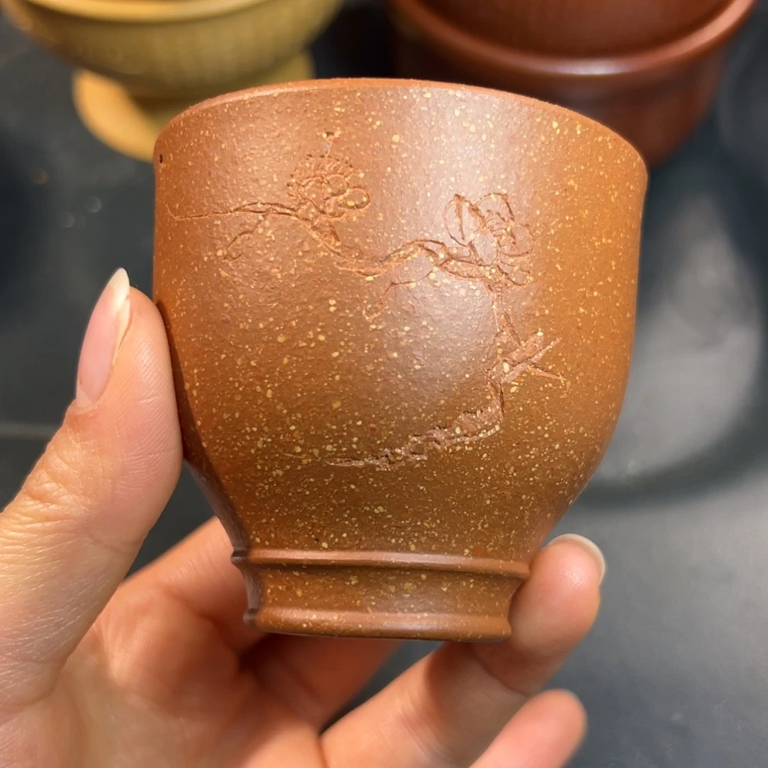 茶杯紫砂微瑕不退不换