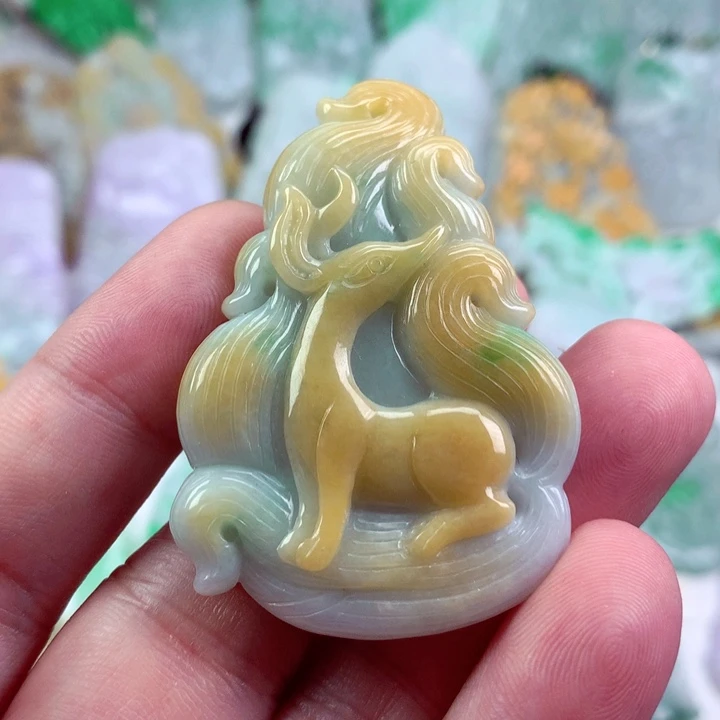 吊坠(不含链)未镶嵌翡翠