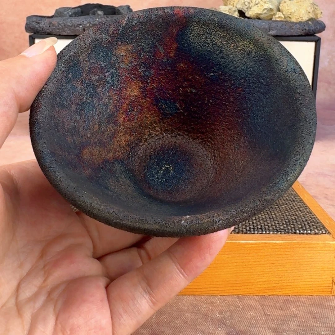 顶****发荥经黑砂炸福利斗笠杯41