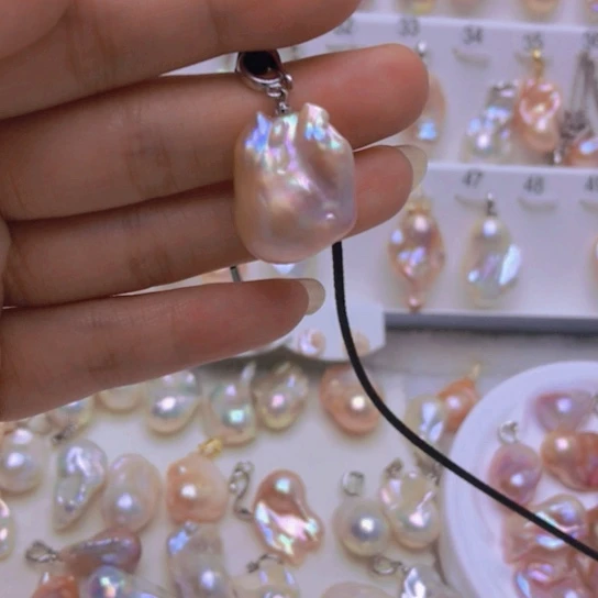 淡水珍珠未镶嵌颈饰