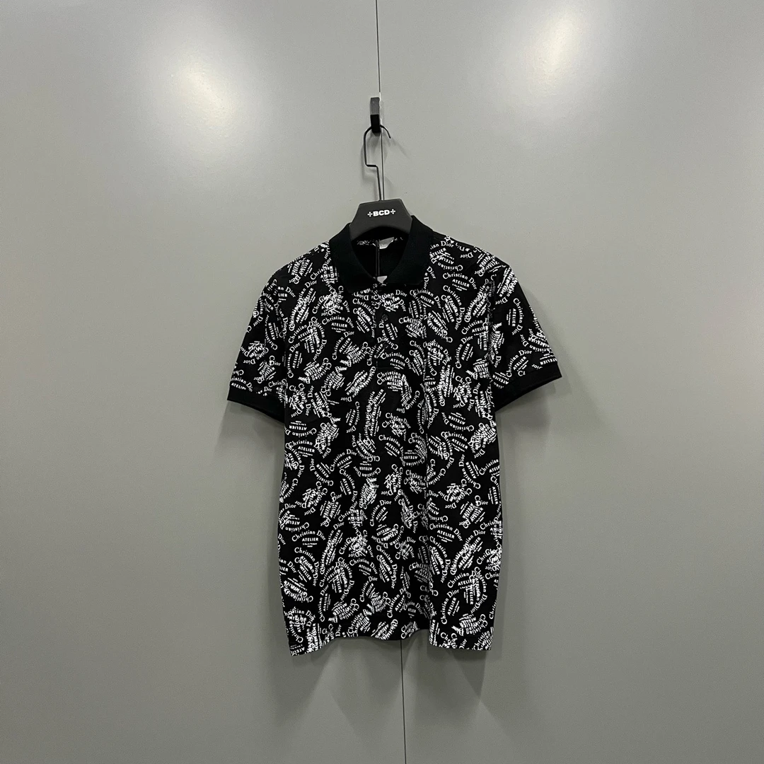 (ll) Dior 迪奥 满印字母polo衫 XL码/98新/7600/吊牌 fg206889