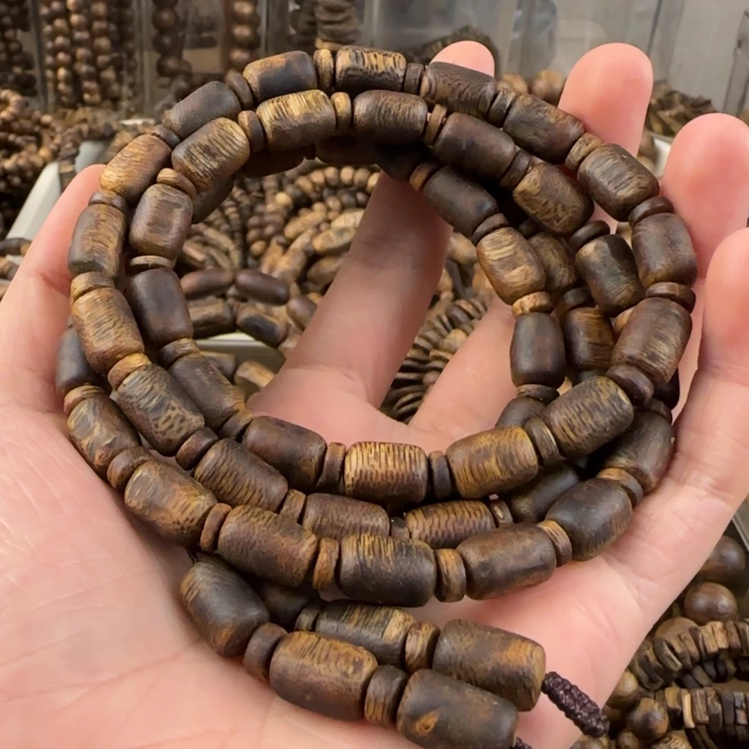 凤***飞沉香手串奇楠手串25.8克