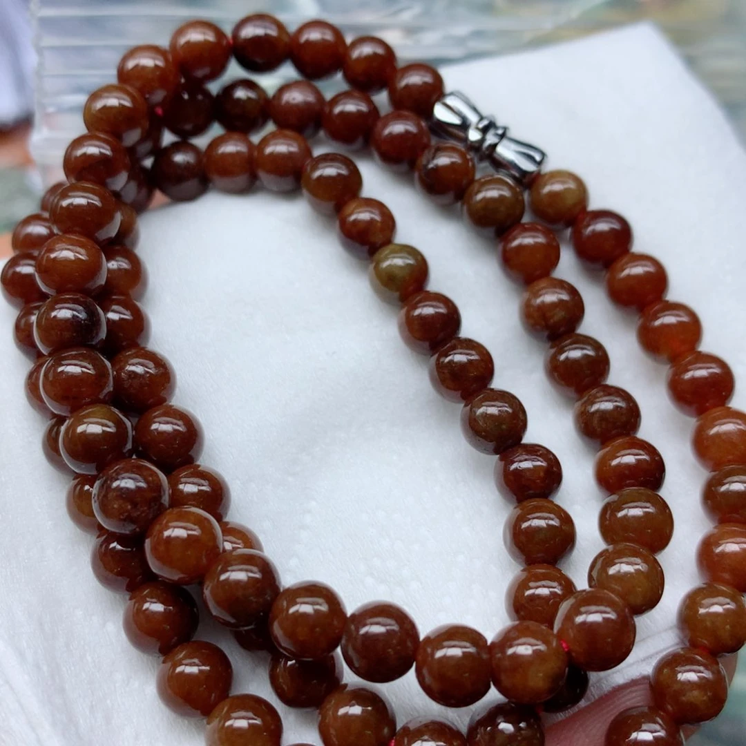 翡翠颈饰未镶嵌手串