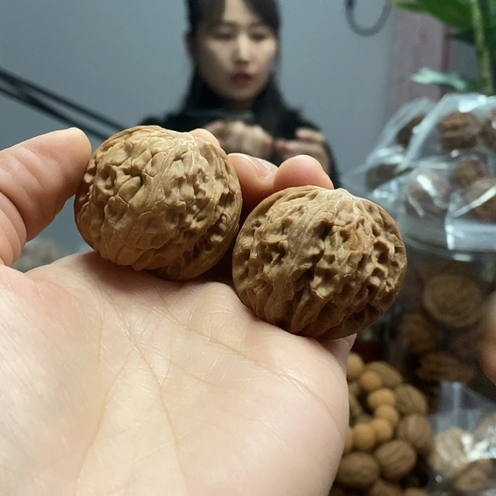 文玩核桃把件39.5磨盘油