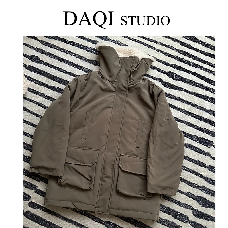 【思思同款羔羔毛】NO退NO换雅丹新款加绒外套时尚百搭G223-2129