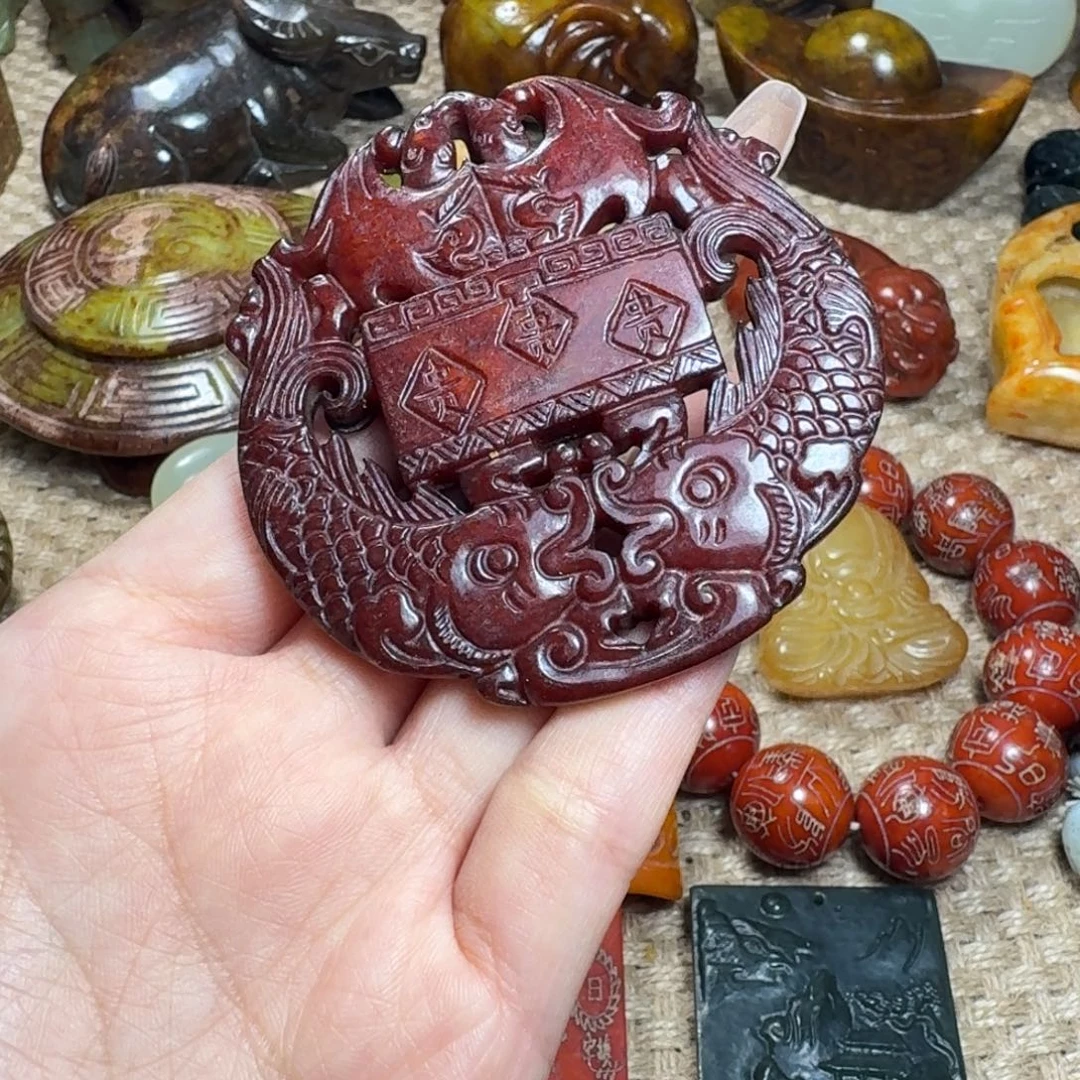 吊坠白玉菩提挂件