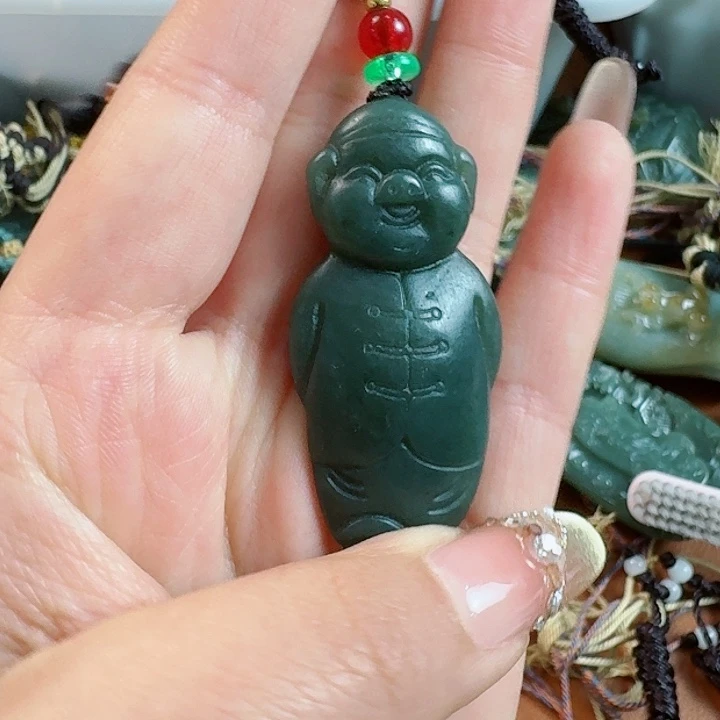 和田玉挂件未镶嵌