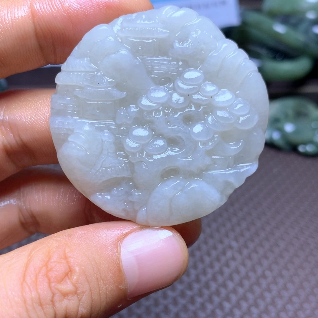 颈饰未镶嵌和田玉