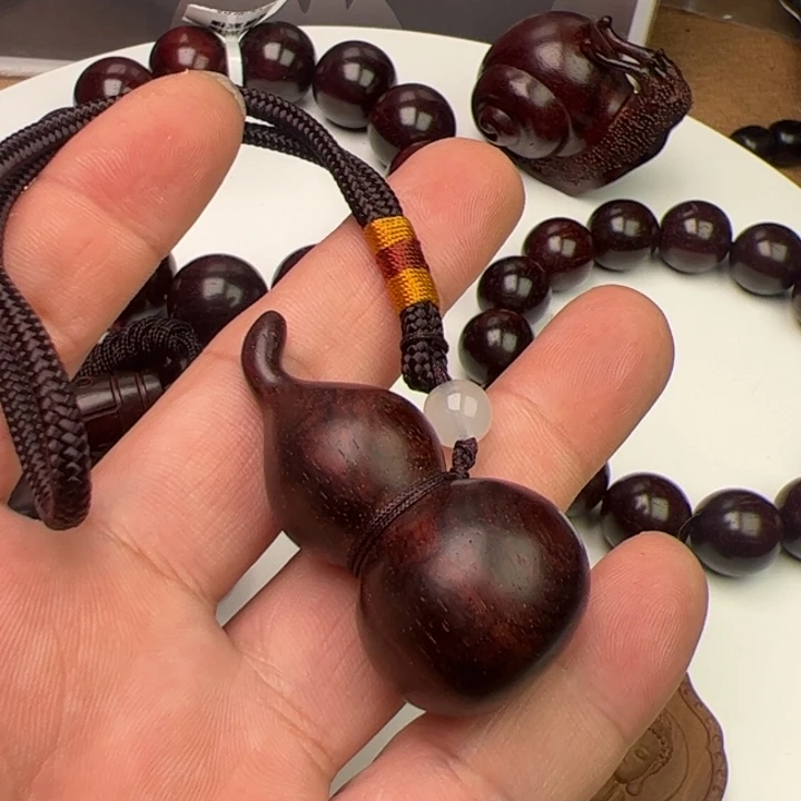 悍***家手串/手链小叶紫檀葫芦