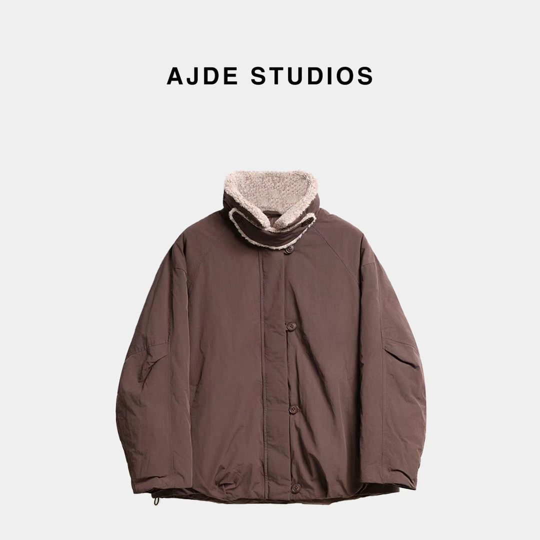 AJDE｜【90白鹅绒】LW羔毛领鹅绒服01秋冬穿搭