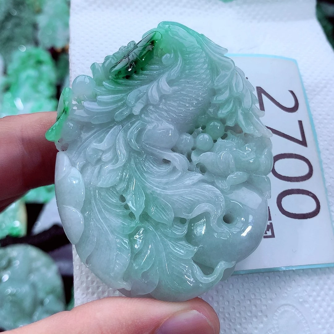 颈饰未镶嵌翡翠19