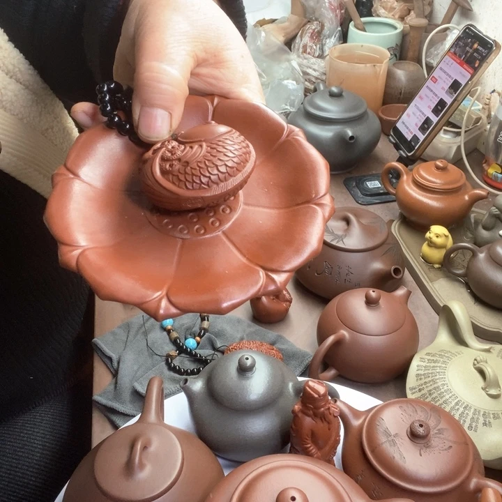 紫砂茶壶定金100景舟石瓢200CC