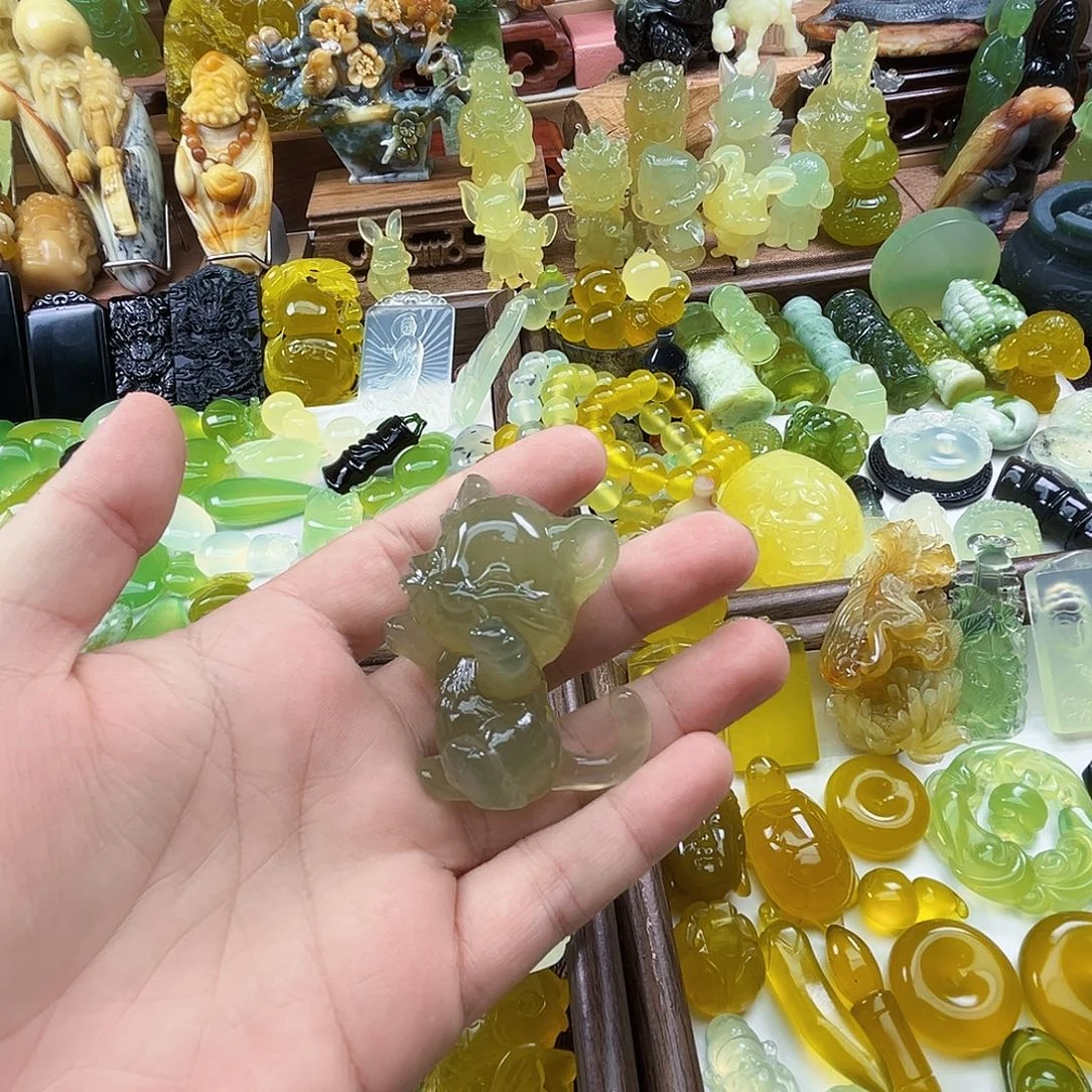 渝***焱岫玉未镶嵌吊坠(不含链)