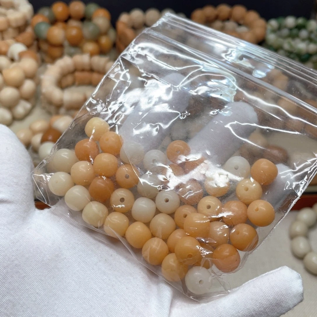 菩提根/象牙果吊坠瑕疵散珠1袋967