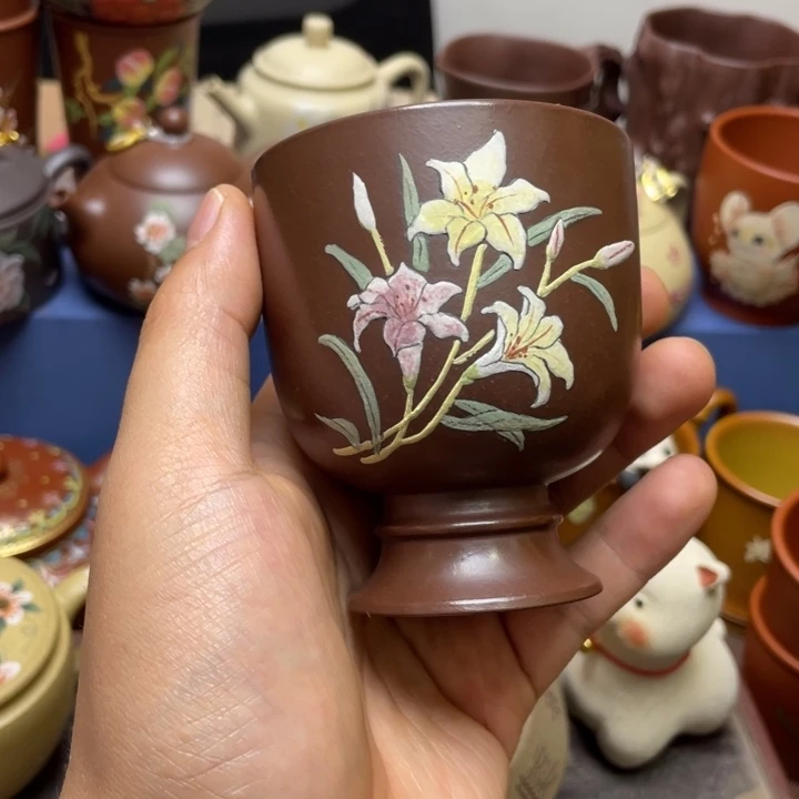 茶杯紫砂紫砂主人杯140cc