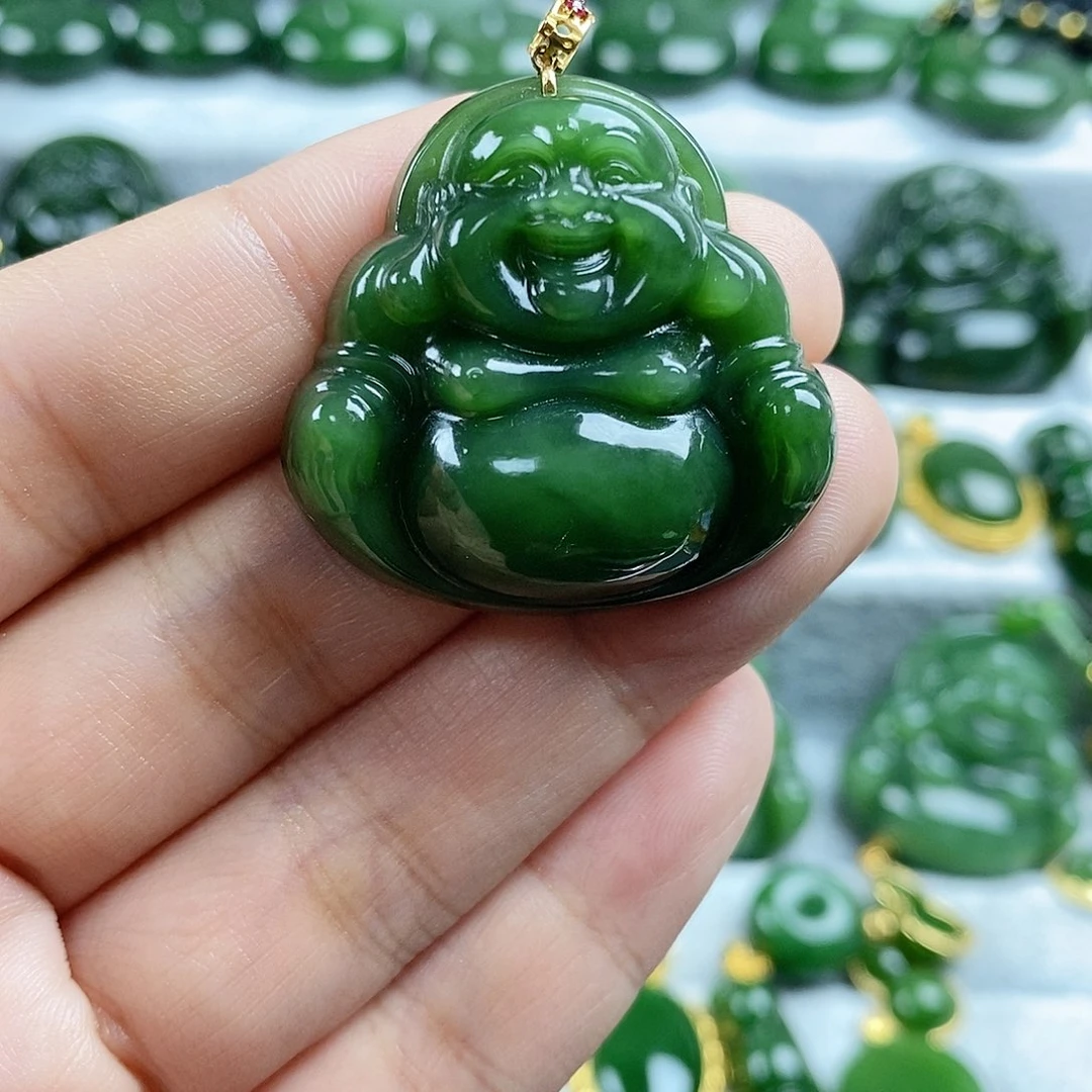 和田玉（碧玉）未镶嵌颈饰