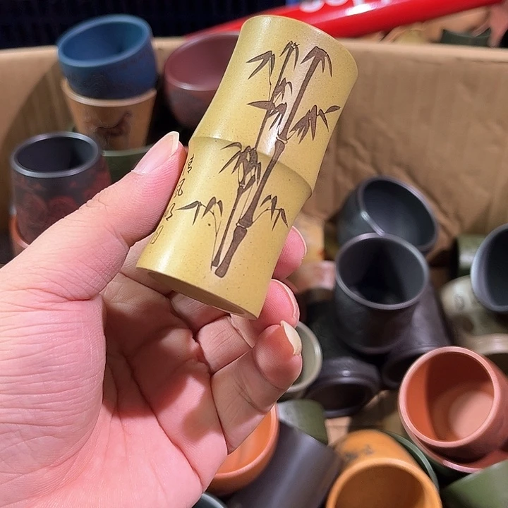 茶杯紫砂全手工紫砂主人杯