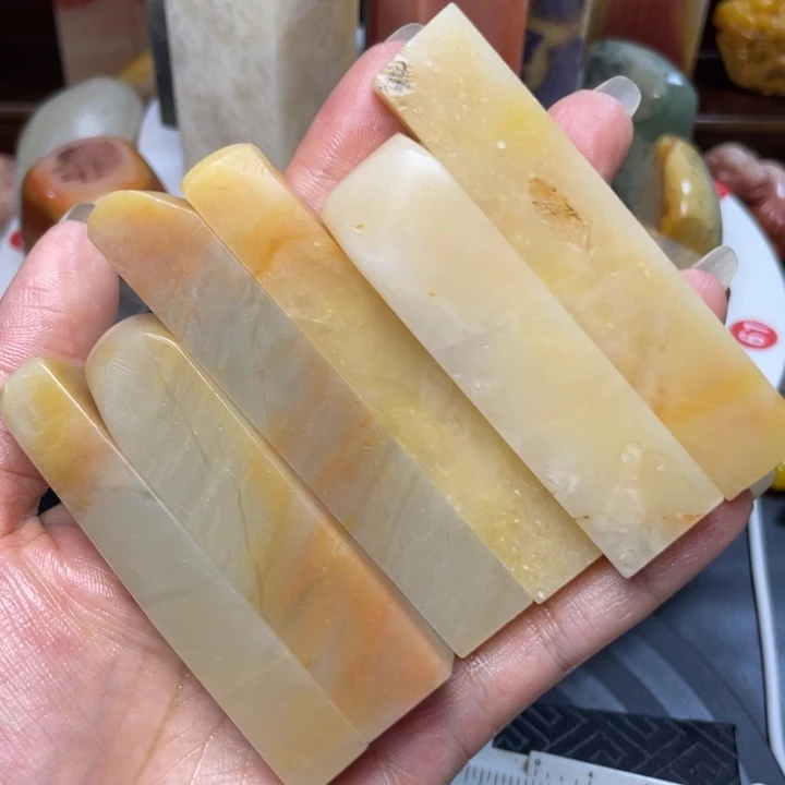 寿山石印石素章原石