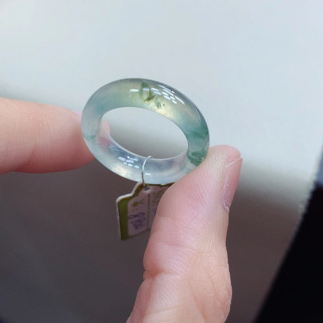 翡翠未镶嵌戒圈12号