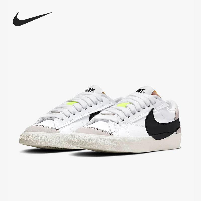 Nike/耐克正品BLAZER LOW 77 JUMBO 女子复古板鞋DQ1470-101