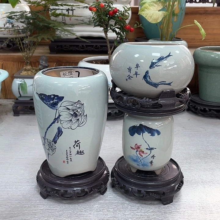 陶瓷花盆紫砂花盆福利抢购