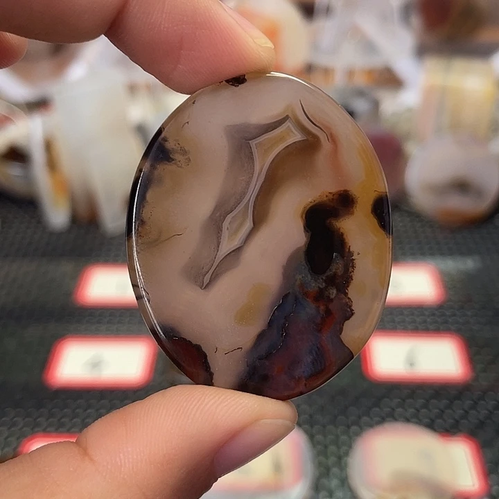 玛瑙/玉髓合金颈饰