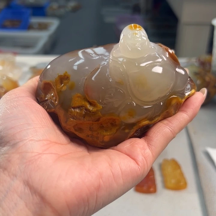 玛瑙/玉髓吊坠(不含链)未镶嵌