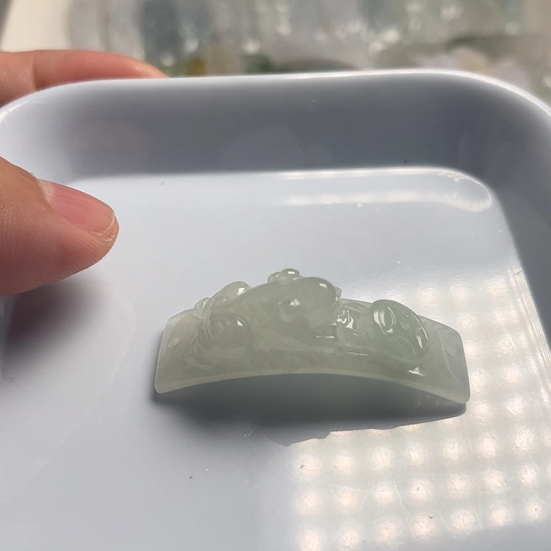 翡翠未镶嵌颈饰天然翡翠