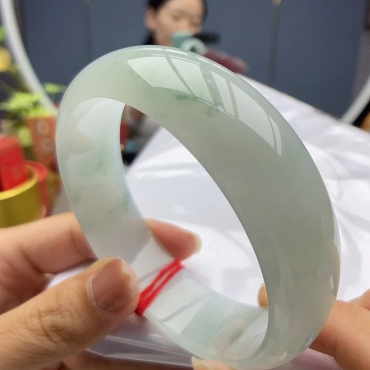 翡翠手镯未镶嵌手镯档口58