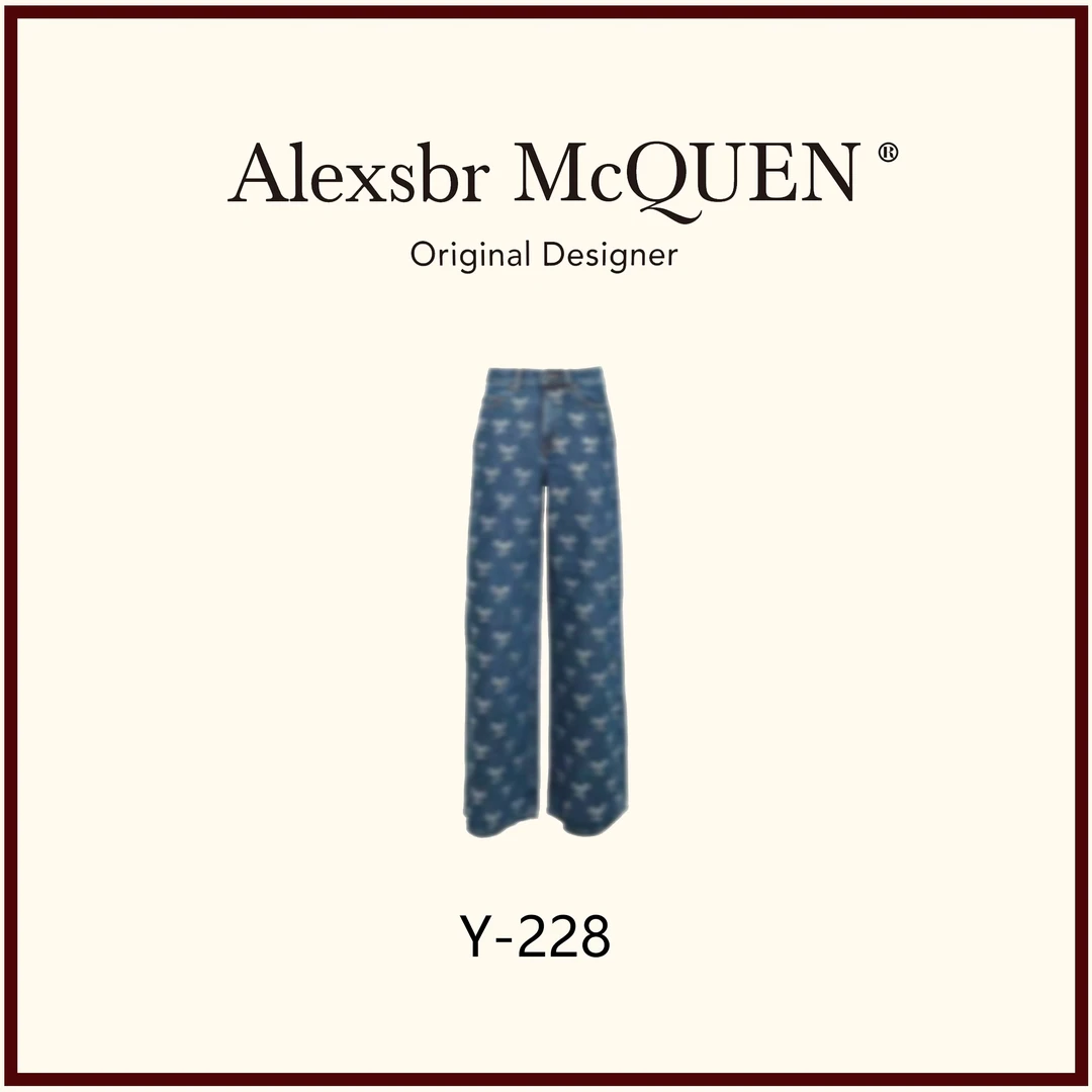 Lena专属•早春新款简约宽松时尚潮流休闲大码百搭裤MA-35