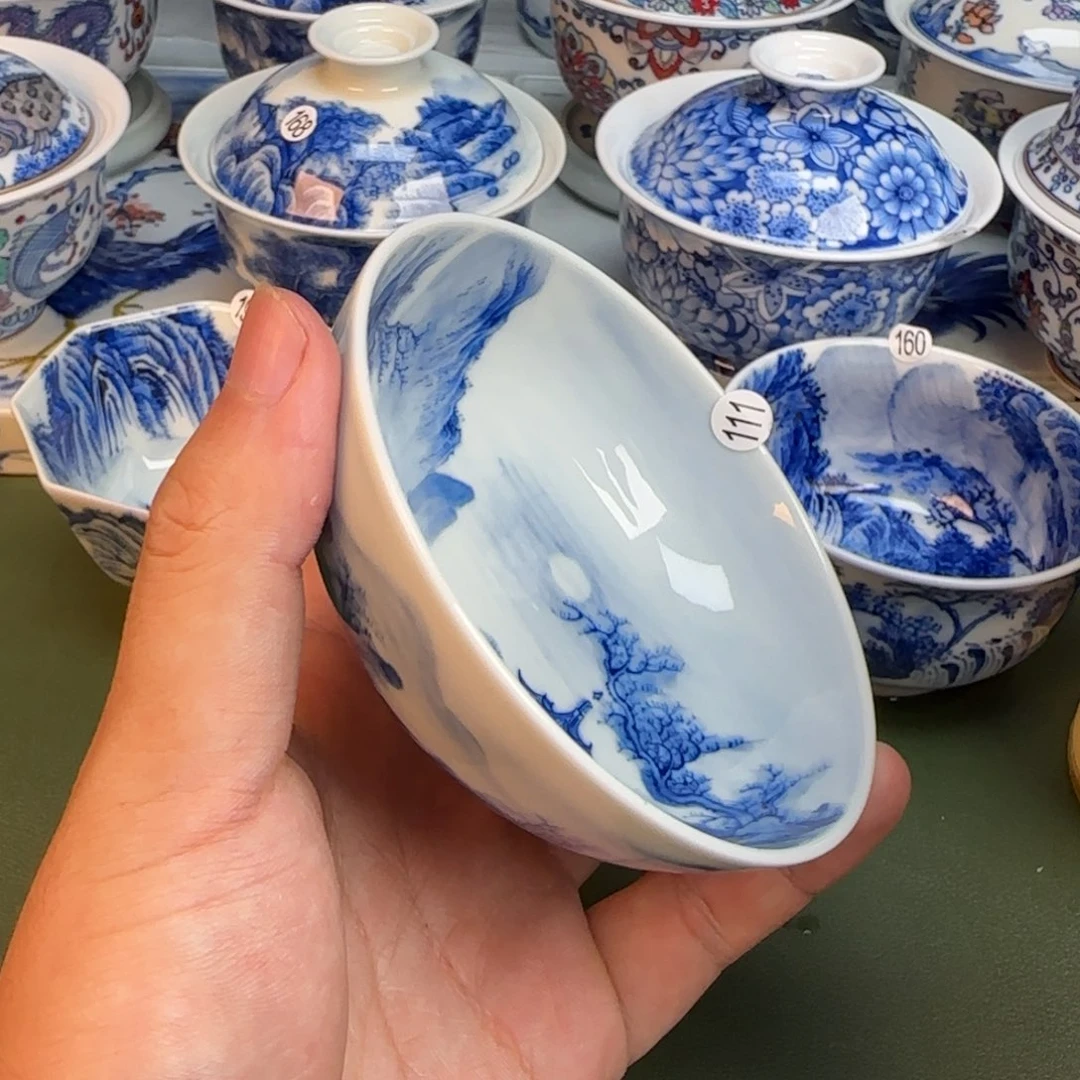 彦祖纯手工手绘茶具111
